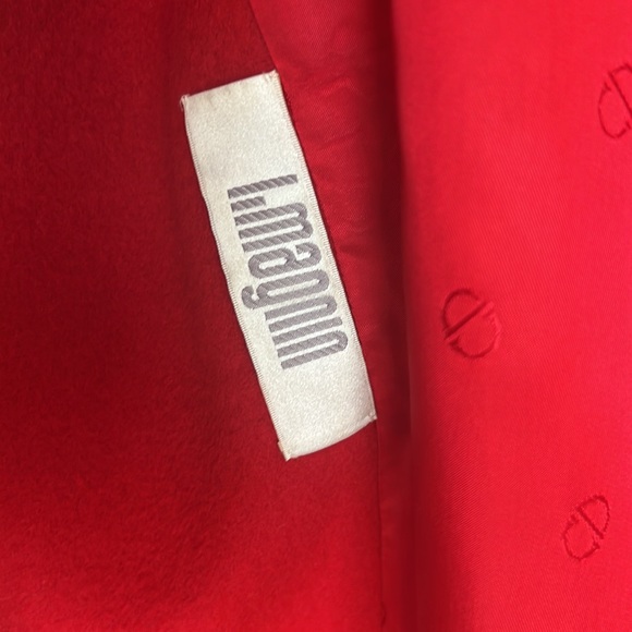 Christian Dior Red Dress Coat - Picture 6 of 9